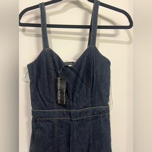 Dark Denim Jumpsuit